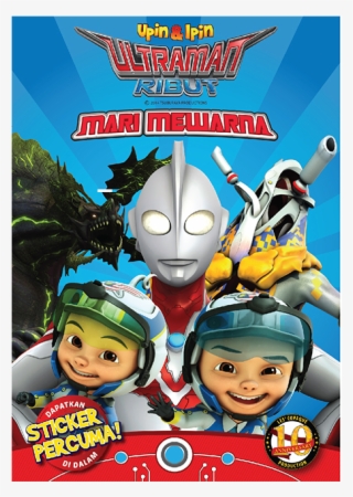 Mari Mewarna Ultraman Ribut Upin Ipin Store #6535783