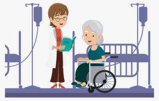 Svg Library Stock Doctor Helping Patient Clipart #6539174 Svg Library Stock Doctor Helping Patient Clipart #6539174