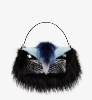 Baguette Python Lamè Adorned With Swarovski Crystal #6539375