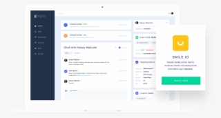 Gorgias Helpdesk Layout For Customers With Smile #6539903