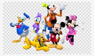 Mickey Mouse Clubhouse Characters Png Clipart Mickey #6541557