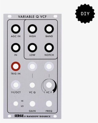 Serge Variable Resonance Filter Full Or Partial Diy #6543621