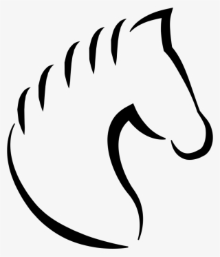 Head Horse Outline With #6543938
