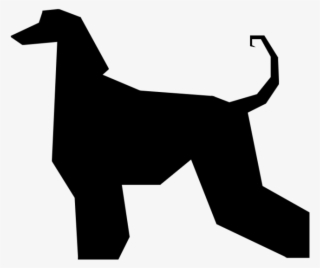 Afghan Hound Silhouette By Mdelirious #6544007