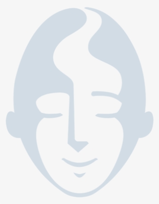 Logo Head Icon Deep Faded Blue #6545215