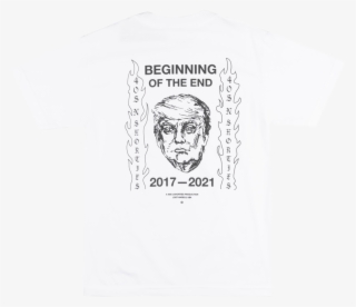 40s & Shorties The End T-shirt Mens White Explicit #6547536