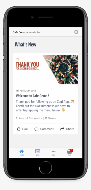 Like, Comment And Share Features For What's New #6547703