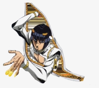 Jjba Jojo Brunobucciarati Anime Zipper Stand Ventoaureo #6550705