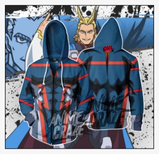 Young All Might Version 2 Zip-up Hoodie #6551065 Young All Might Version 2 Zip-up Hoodie #6551065