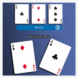 Bicycle Gaff Rider Back, Red Playing Cards By Bocopo #6551138