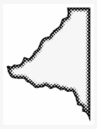 A Map Of Bradford With Dots Reversed Out Of A Black #6552004