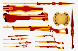 Miló And Akoúo̱ Are Pyrrha Nikos' Signature Weapon #6553005