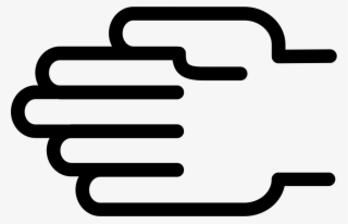 Male Hand Palm Outline Comments #6555251