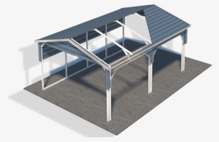 Enclosing A Metal Carport With Wood Post Extensions #6555526 Enclosing A Metal Carport With Wood Post Extensions #6555526