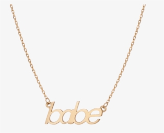 Babe Necklace Yellow Gold Vermeil 14k Yellow Gold 18k #6558990