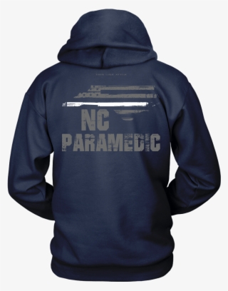 North Carolina Paramedic Thin White Line Hoodie #6559185