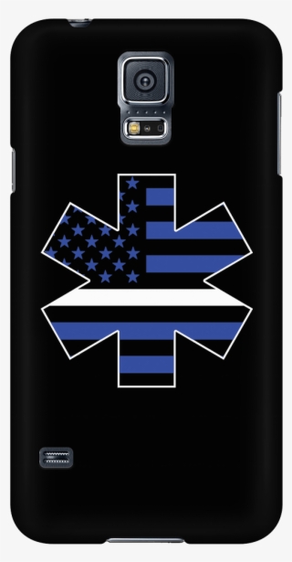 Star Of Life Thin White Line Phone Case #6559314
