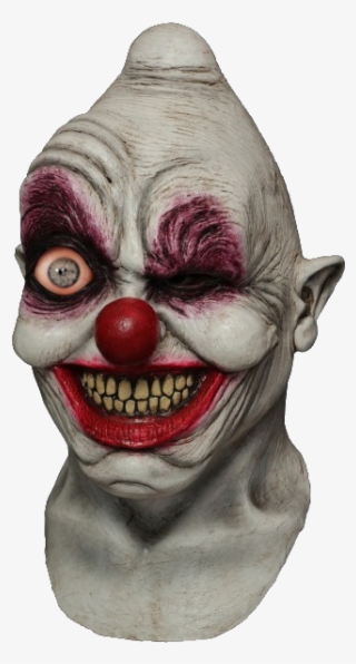Digital Animated Eye Clown Mask #6559448
