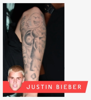 Justin Bieber's "garbage" Tattoos That Oliver Peck #6560285