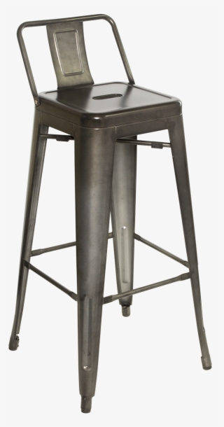 Metal Back Galvanized Steel Bar Stool #6562886