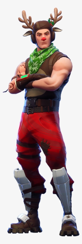 Fortnite Red-nosed Ranger Png #6563301