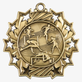 25 Inch Ten Star Medal For Gymnastics Events #6566105