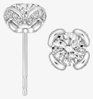 Round Brilliant Diamond Earrings #6567771