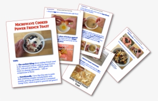 Powering Up With Microwave Cooked Power French Toast #6568043