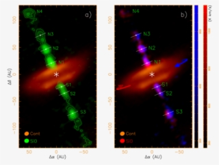 A Zoom-in To The Innermost Part Of The Jet In Sio Within #6569129