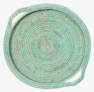Inle Round Rattan Tray #6569130