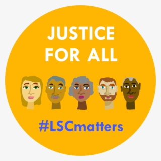 Justice For All Lsc Gold Button #6569407