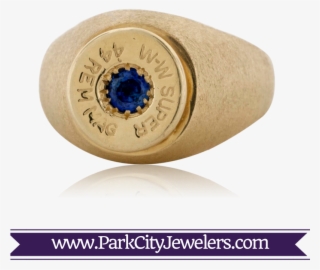 Forty Four Mag Gold Bullet Ring #6569775