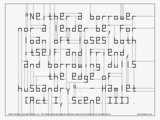 Neither A Borrower Nor A Lender Be #6569889