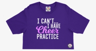 Kids Purple I Have Cheer Practice I Love Cheer® Glitter #6570567