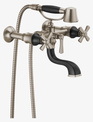 Brizo Rook Wall Mounted Two-handle Tub Filler Trim #6571038