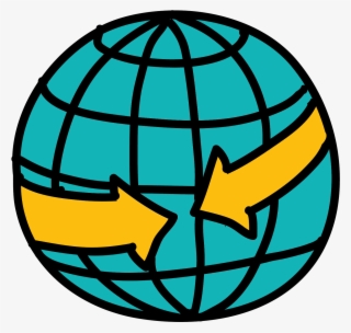 Globo De Setas De Reunião Icon #6571290