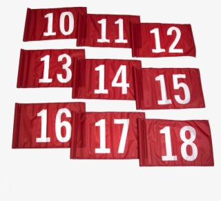 Custom Golf Flags Available In Two Different Sizes #6571924