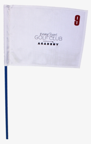 Golf Flag Evian White #6572142