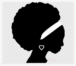 Black Woman Silhouette Clipart African Americans Clip #6573063