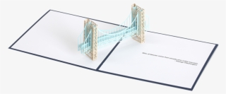 George Washington Bridge Pop Up Card #6573649