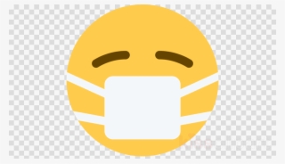 Sick Mask Emoji Clipart Emoji Surgical Mask #6574428