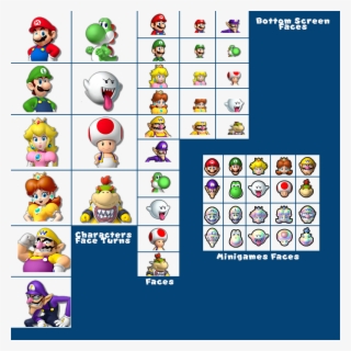 Mario Face Png #6577243