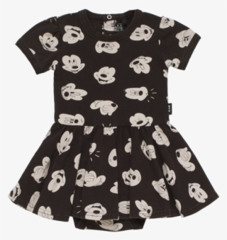 Disney X Rock Your Baby Mickey Visage Acid Wash Baby #6578414