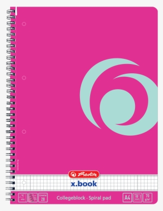 Spiral Notebook A4/80 Cool Pink #6579628