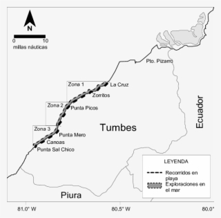 Área De Estudio De Lepidochelys Olivacea En Tumbes, #6579883
