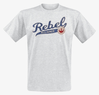 Rebel Alliance Camiseta Gris/melé Mezclado 97% Algodón #6582341