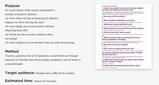 User Survey & Affinity Diagram #6583375