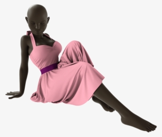 Marvelous Designer Garment File Of Polka Dress Dynamic #6588370