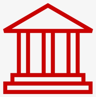 Icon Of Court Building #6589340