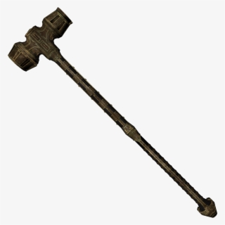 Weapon Drawing War Hammer #6589419